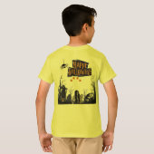 Witching Hour Fluistert geel T-shirt (Achterkant volledig)
