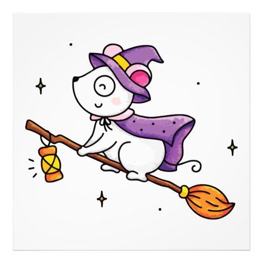 Witching hour foto afdruk (Voorkant)