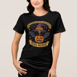 Witching Hour Guardian kinderverpleegster Hallowee Tri-Blend Shirt