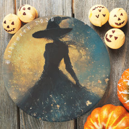 Witching Hour Halloween Party Papieren Borden Papieren Bordje