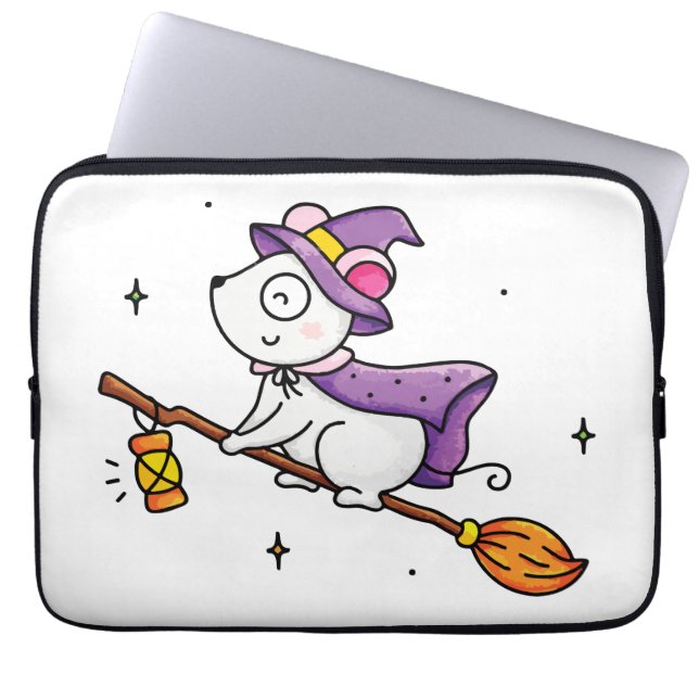 Witching hour laptop sleeve (Voorkant)