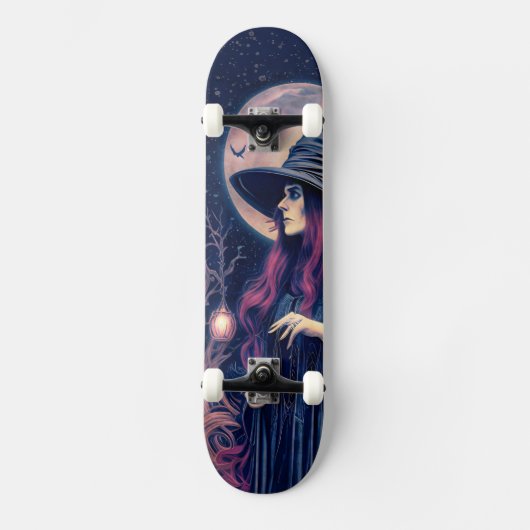 Witching Hour: Moonlit Magic Persoonlijk Skateboard (Voorkant)