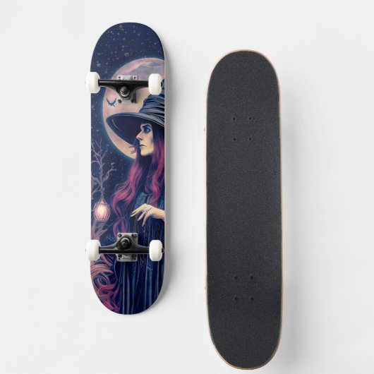 Witching Hour: Moonlit Magic Persoonlijk Skateboard (Voorkant)