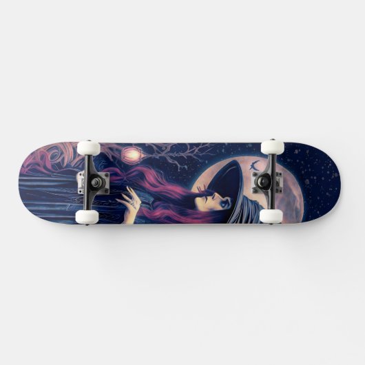 Witching Hour: Moonlit Magic Persoonlijk Skateboard (Horizontaal)