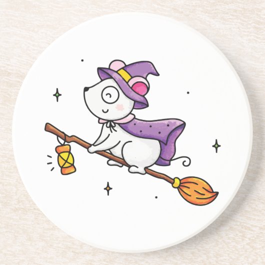 Witching hour zandsteen onderzetter (Voorkant)