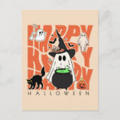 Witching Up Fun | Happy Halloween Magie & Mischief Briefkaart (Voorkant)