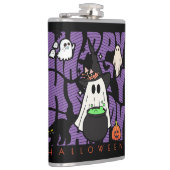 Witching Up Fun | Happy Halloween Magie & Mischief Heupfles (Rechts)