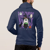 Witching Up Fun | Happy Halloween Magie & Mischief Hoodie (Achterkant)