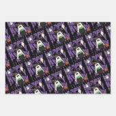 Witching Up Fun | Happy Halloween Magie & Mischief Inpakpapier Vel (Voorkant 2)