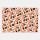 Witching Up Fun | Happy Halloween Magie & Mischief Inpakpapier Vel (Voorkant)