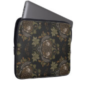 Witching Vine Folkloric Halloween Pumpkin Pattern Laptop Sleeve (Voorkant Rechts)