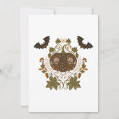 Witching Vine Halloween Pumpkin Kaart (Voorkant)