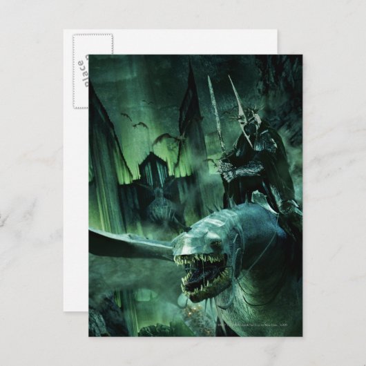 Witchking Riding Fellbeast Briefkaart (Voorkant / Achterkant)