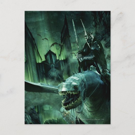 Witchking Riding Fellbeast Briefkaart (Voorkant)