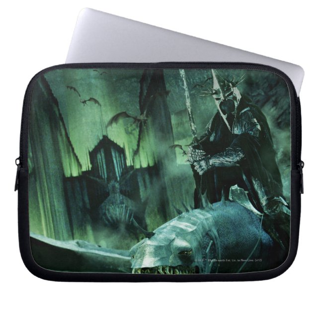 Witchking Riding Fellbeast Laptop Sleeve (Voorkant)