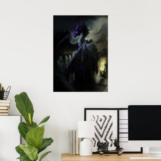 Witchlight Dragon Poster (Thuiskantoor)