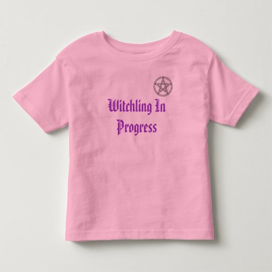 Witchling aan de gang kinder shirts (Voorkant)
