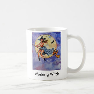 WitchRavenCatfly1, werkheks Koffiemok