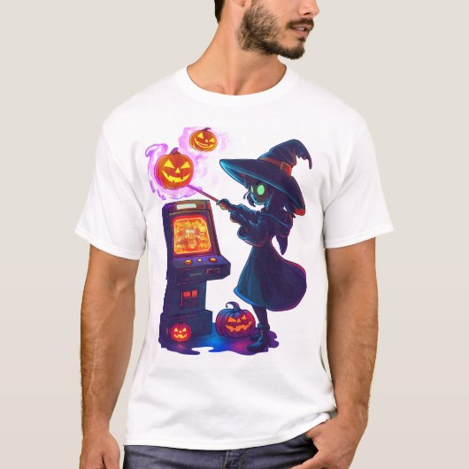 Witch's Arcade Night T-shirt (Voorkant)