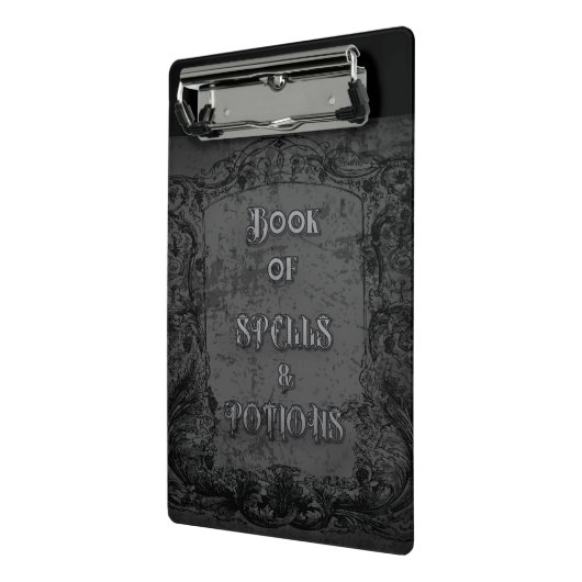 Witch's Book of Spells and Potions Mini Klembord (Angled2)
