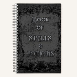 Witch's Book of Spells and Potions Notitieboek