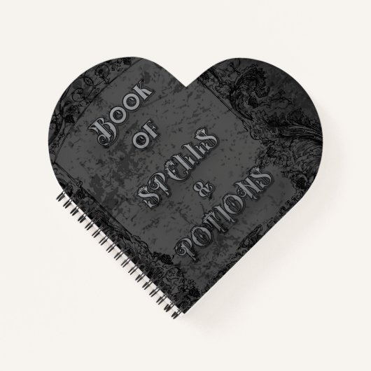 Witch's Book of Spells and Potions Notitieboek (Voorkant)