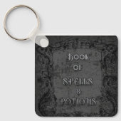 Witch's Book of Spells and Potions Sleutelhanger (Voorkant)