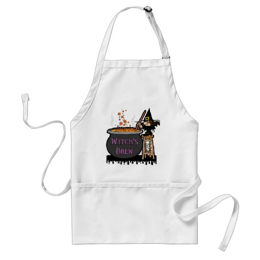 Witch's Brew Apron Standaard Schort (Voorkant)