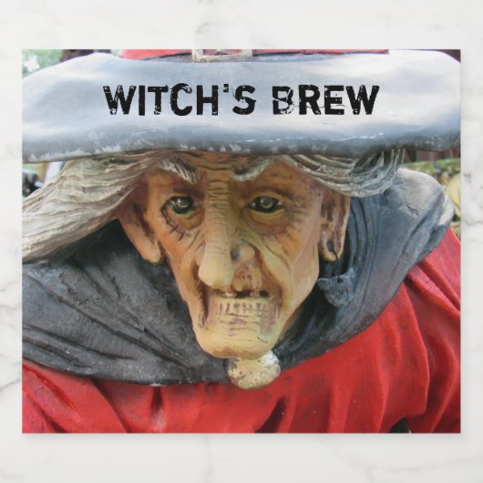 Witch's Brew - Bierlabel Bier Etiket (Enkel label)