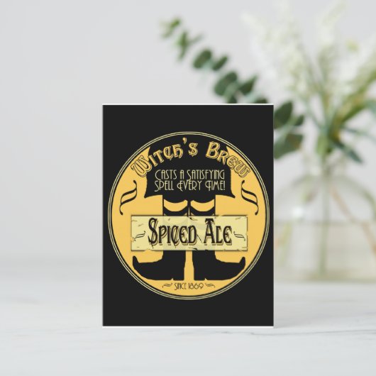Witch's Brew Briefkaart (Staand voorkant)