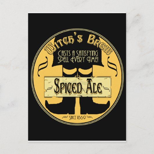 Witch's Brew Briefkaart (Voorkant)