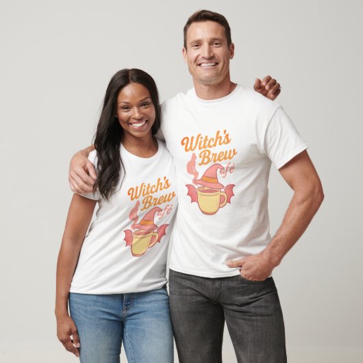 Witch's Brew Cafe Spooky T-shirt (Unisex)
