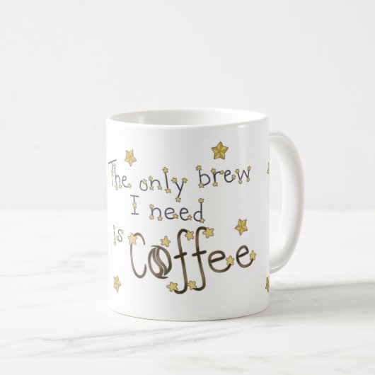 Witch's Brew Classic Coffee Mok (Voorkant rechts)