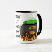 Witch's Brew Coffee mok (Voorkant rechts)