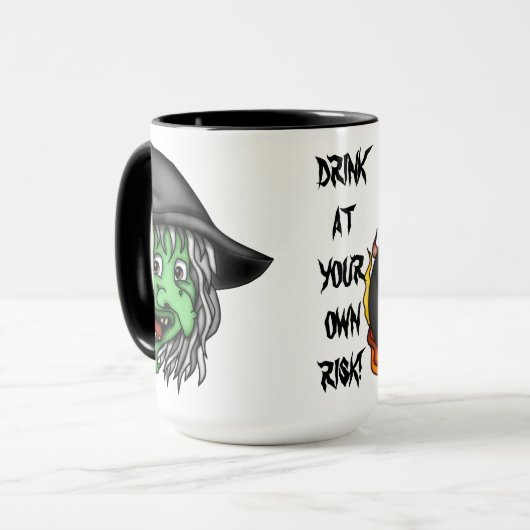 Witch's Brew Coffee mok (Voorkant links)