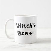 Witch's Brew Coffee Mok (Links)