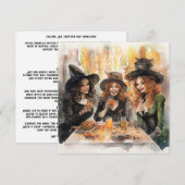 🔮🍹 "Witch's Brew & Crew" 🍹🔮 Kaart (Voorkant / Achterkant)