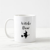 Witch's Brew Halloween Coffee Mok (Links)