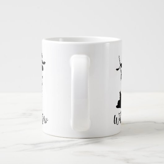 Witch's Brew Halloween Grote Koffiekop (Achterkant)