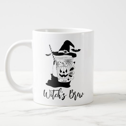 Witch's Brew Halloween Grote Koffiekop (Links)
