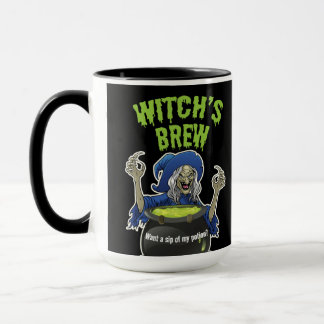 "Witch's Brew" Halloween Mok