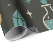 Witch's Brew Halloween-patroon Cadeaupapier (Rol Hoek)