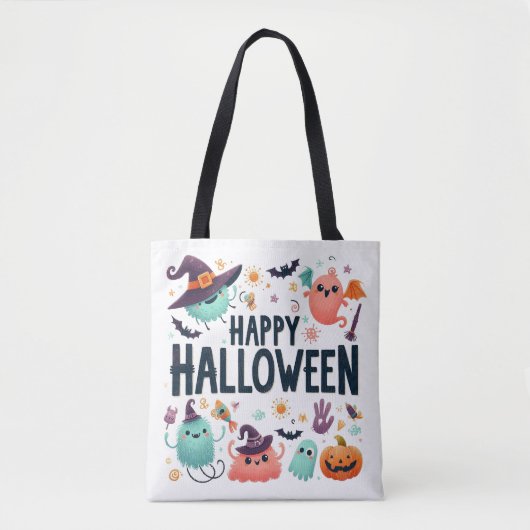 Witch's Brew - Halloween Tote Bag (Voorkant)