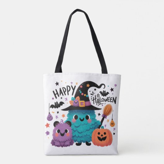 Witch's Brew - Halloween Tote Bag (Achterkant)