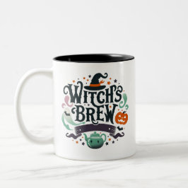 Witch's Brew - Halloween Tweekleurige Koffiemok