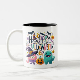 Witch's Brew - Halloween Tweekleurige Koffiemok