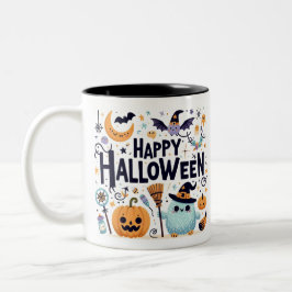 Witch's Brew - Halloween Tweekleurige Koffiemok