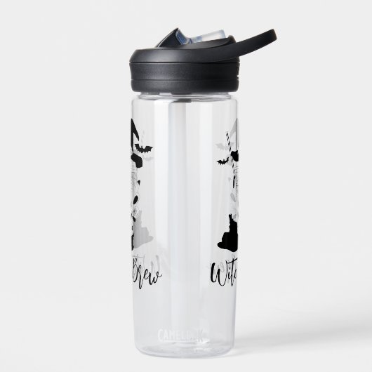 Witch's Brew Halloween Waterfles (Links)
