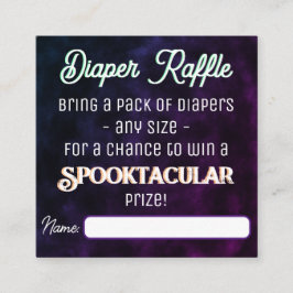 Witch's Brew Luier Raffle Informatiekaartje
