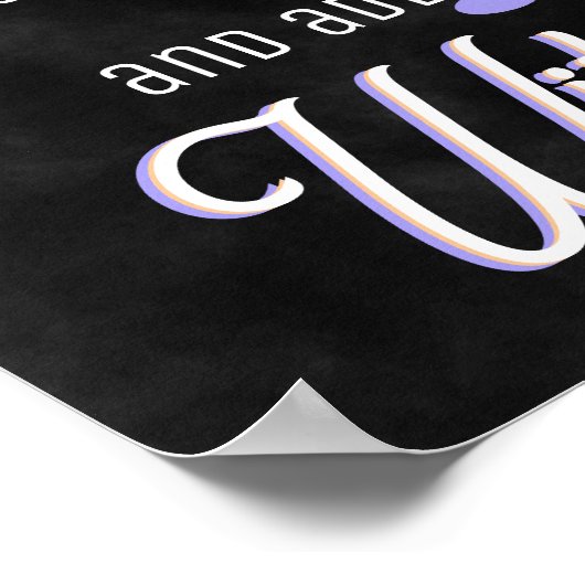 Witch's Brew Luier Raffle Sign Poster (Hoek)